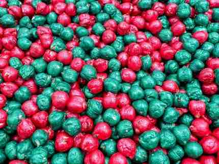 Christmas Chickpea Sensory Filler