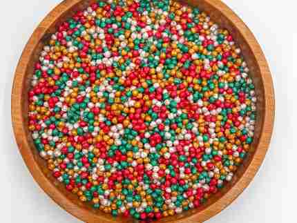 Christmas Chickpea Sensory Filler