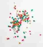 Christmas Bean Mix Sensory Filler