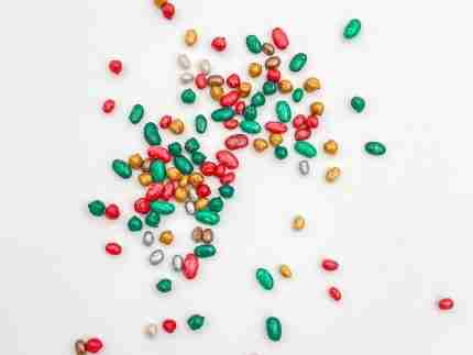 Christmas Bean Mix Sensory Filler