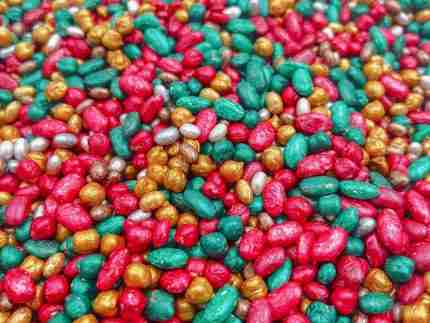 Christmas Bean Mix Sensory Filler
