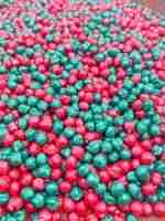 Christmas Chickpea Sensory Filler