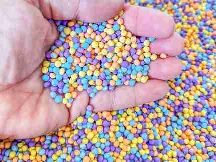 Bold Pearl Sensory bin Filler