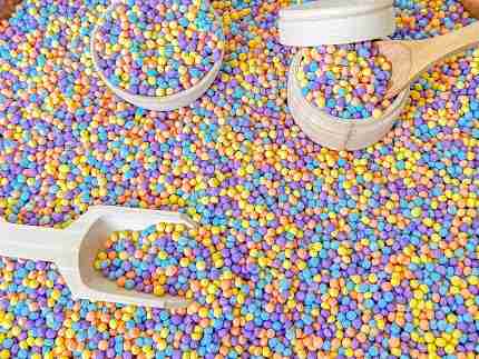 Bold Pearl Sensory bin Filler