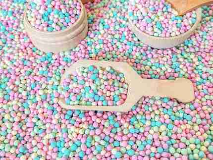 Pastel Pearl Sensory bin Filler