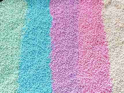 Pastel Pearl Sensory bin Filler