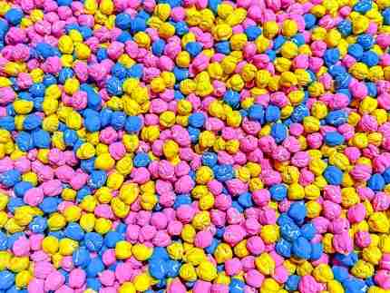 Easter Chickpea sensory filler