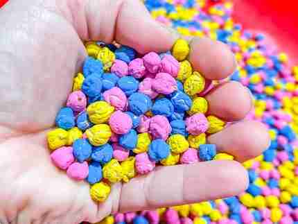Easter Chickpea sensory filler