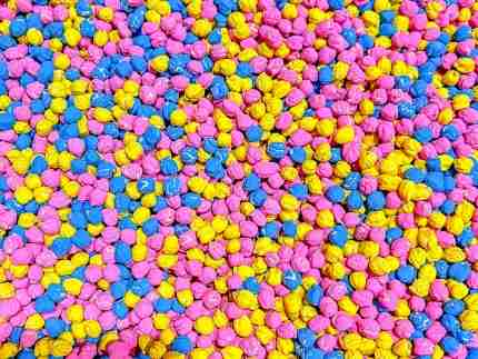 Easter Chickpea sensory filler