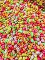 Fall bean mix sensory filler 4
