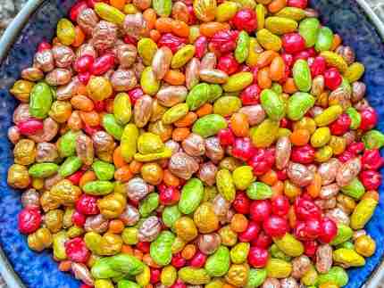 Fall bean mix sensory filler 4