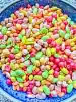 Fall bean mix sensory filler 4