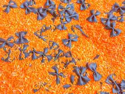 Halloween Bat Sensory Rice