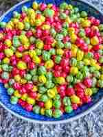 Apple Chickpea Sensory Filler