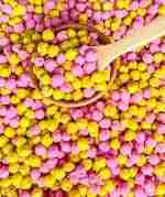Lemonade Chickpea Sensory Bin Filler