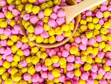 Lemonade Chickpea Sensory Bin Filler