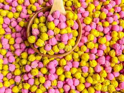 Lemonade Chickpea Sensory Bin Filler
