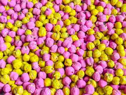 Lemonade Chickpea Sensory Bin Filler