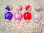 Valentines day wooden sensory bin accessories