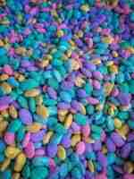 Pastel beans Sensory bin filler