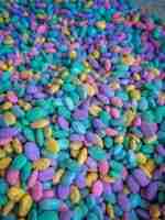 Pastel beans Sensory bin filler