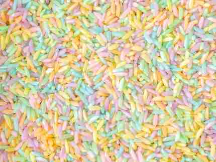 Pastel Rainbow Sensory Rice - Image 5