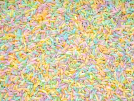 Pastel Rainbow Sensory Rice - Image 3