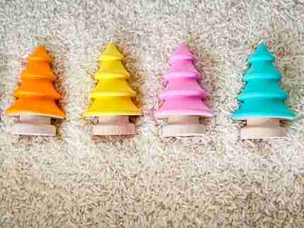 Pastel Wooden Trees - Image 4