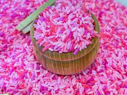 Pink Sensory Rice