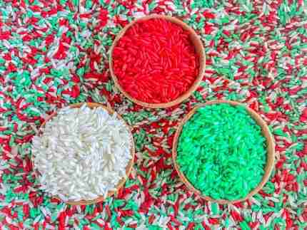 RGS Christmas Sensory RIce