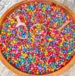 Rainbow Bean Mix Sensory Filler