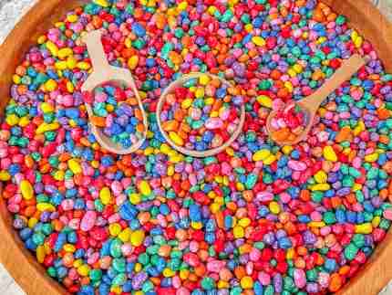 Rainbow Bean Mix Sensory Filler