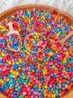Rainbow Bean Mix Sensory Filler