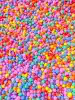 Rainbow chickpea sensory filler