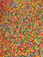 Rainbow Oats Sensory Bin Filler