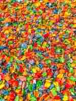 Rainbow Oats Sensory Bin Filler