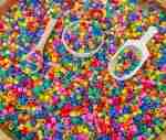 Rainbow Ditalini Pasta Sensory Filler