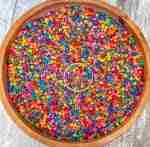 Rainbow Ditalini Pasta Sensory Filler