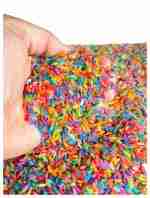 Rainbow Sensory Rice