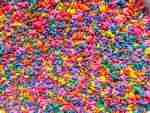 Rainbow Alphabet Pasta sensory filler