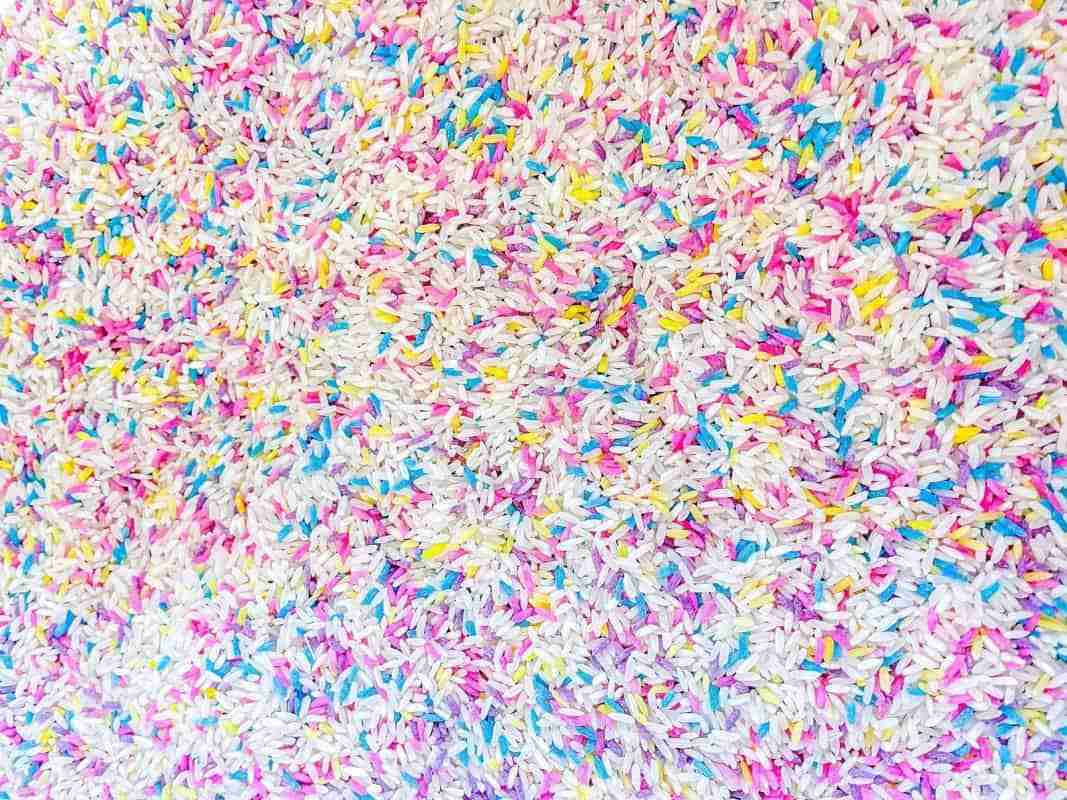 Colored Rice For Sensory Bin | Sensory-N-Stuff