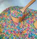 Spring Colored Sensory Rice