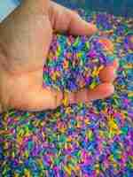 Spring sensory rice