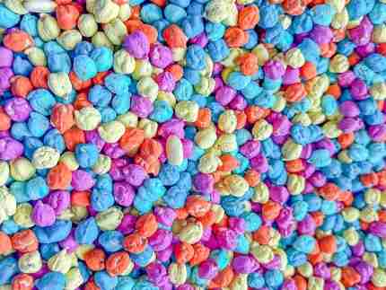 Summer Chickpea sensory filler