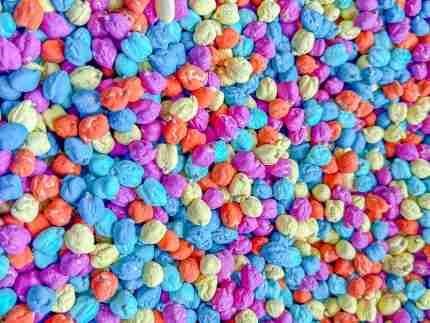 Summer Chickpea sensory filler