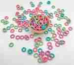 Summer O-Shaped Pasta Sensory bin Filler