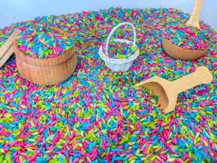 Summer Sensory Rice