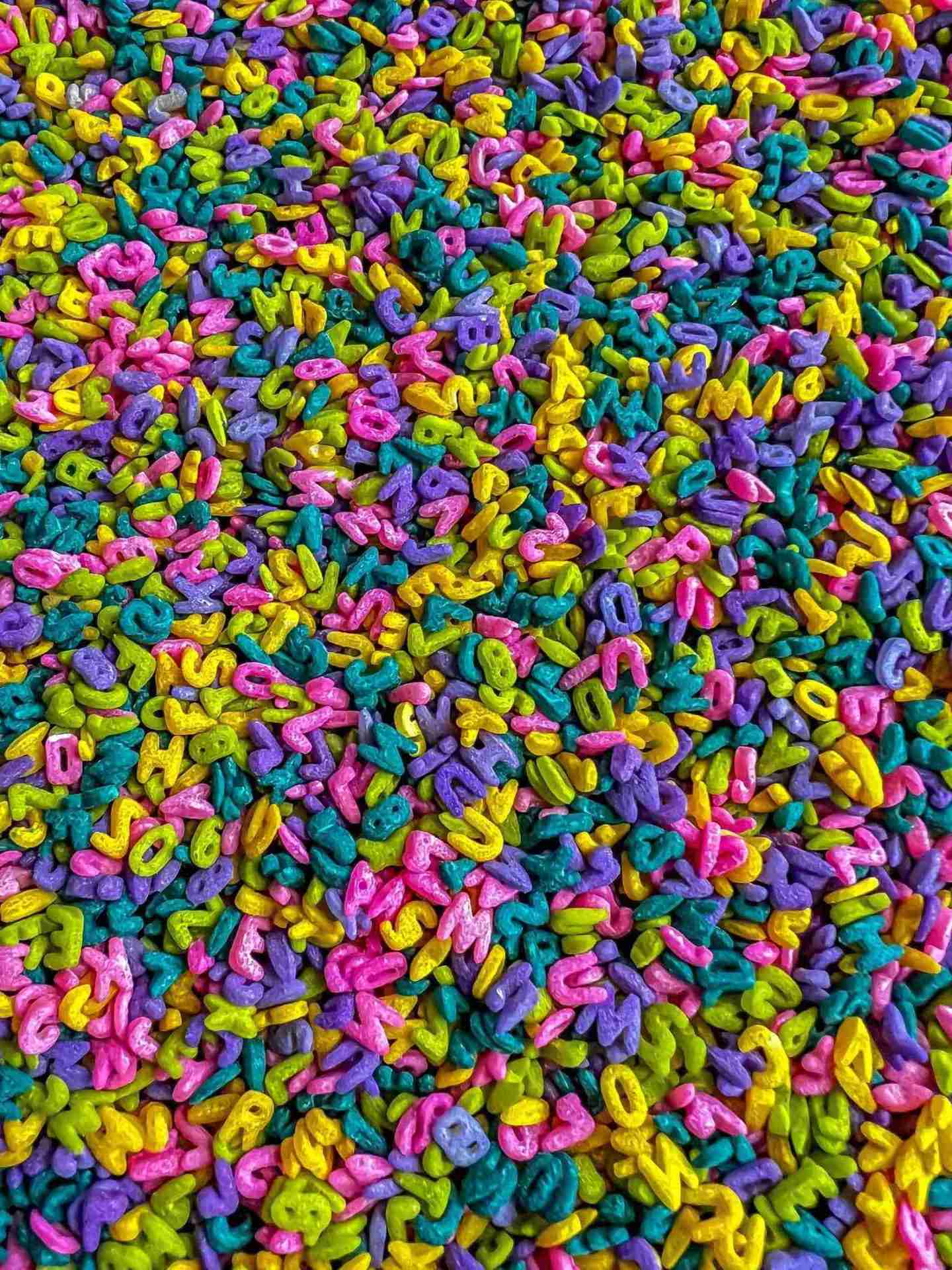 Tropical Alphabet Pasta Sensory Filler 1 Tropical Alphabet Pasta Sensory Filler 1