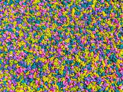 Tropical Alphabet Pasta Sensory Filler 1