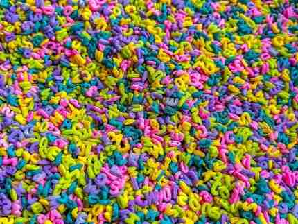 Tropical Alphabet Pasta Sensory Filler 1